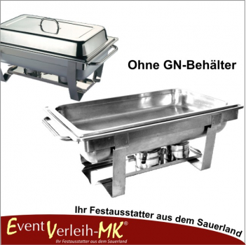 Chafing Dish Set ohne GN-